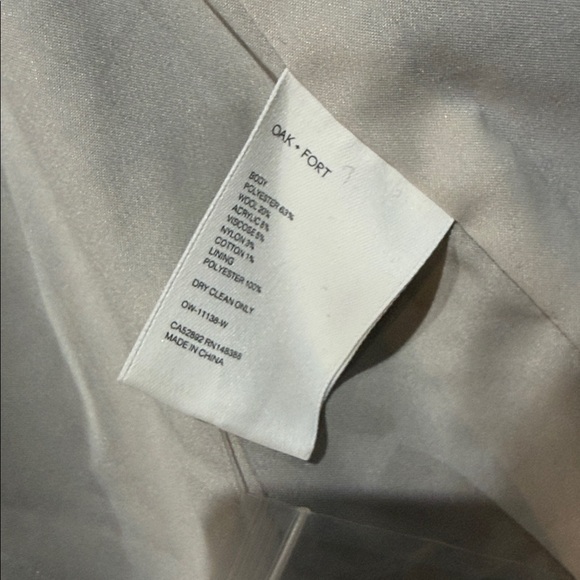 OAK + FORT plaid coat - Picture 5 of 5